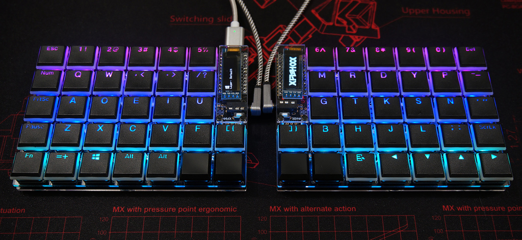 Helix キーボードキット 遊舎工房