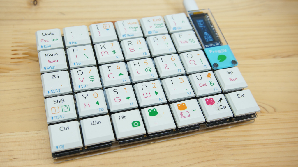 Froggy片手キーボードセット | 遊舎工房