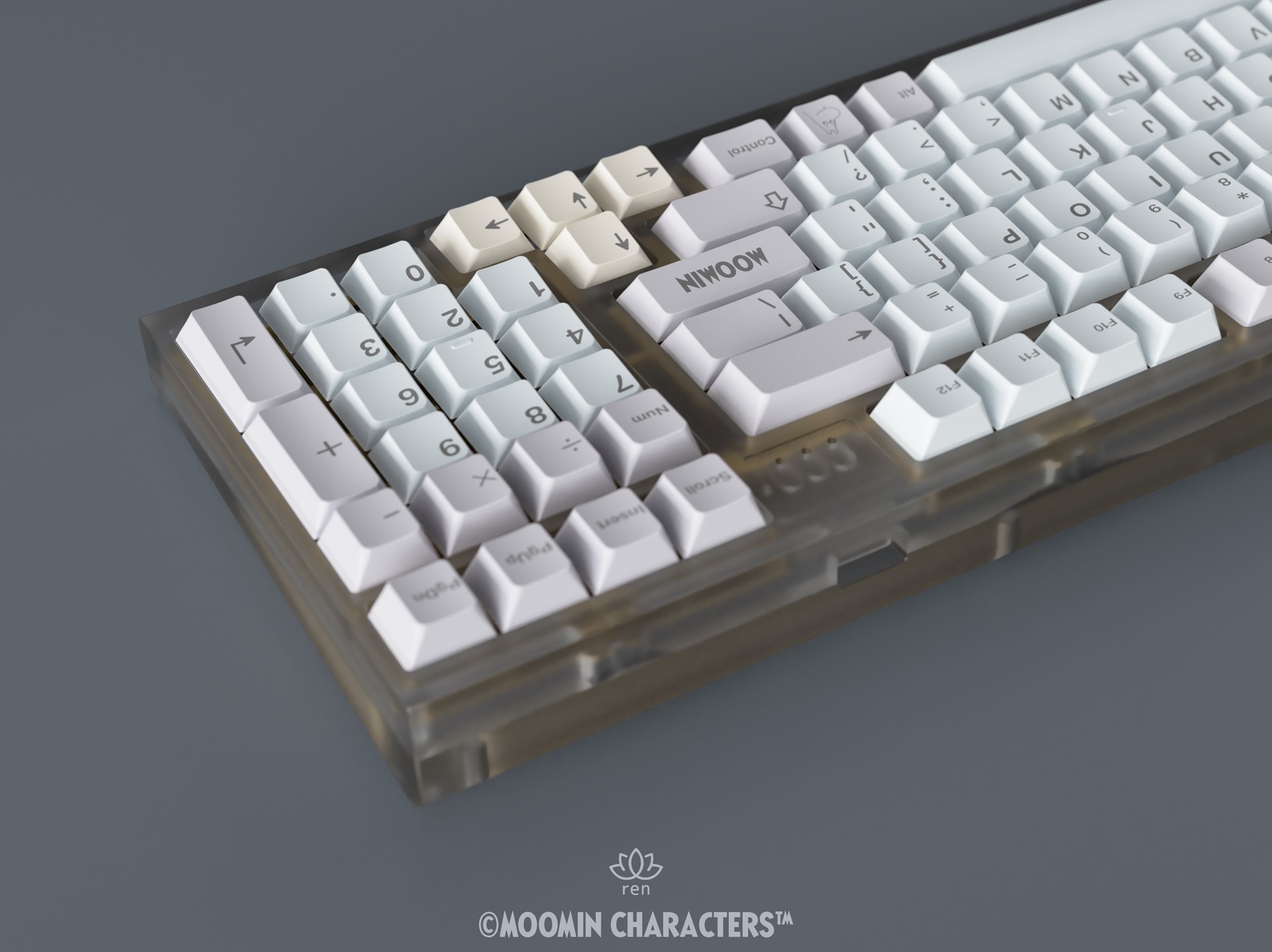 GMK MOOMIN Base kit キーキャップ ムーミン